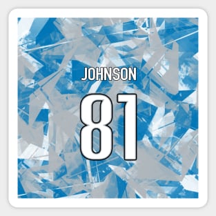 CALVIN JOHNSON JERSEY Sticker